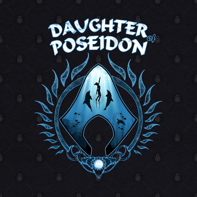 Daughter of Poseidon by NicGrayTees